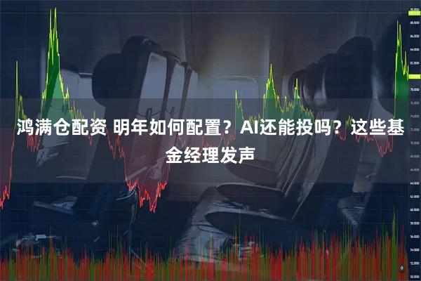 鸿满仓配资 明年如何配置？AI还能投吗？这些基金经理发声