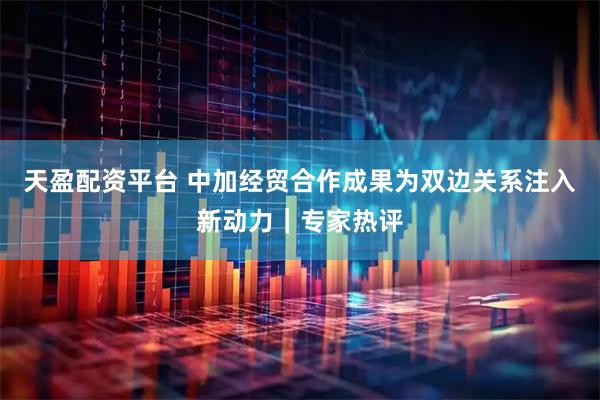 天盈配资平台 中加经贸合作成果为双边关系注入新动力｜专家热评