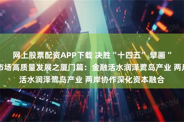 网上股票配资APP下载 决胜“十四五” 擘画“十五五”·地方资本市场高质量发展之厦门篇：金融活水润泽鹭岛产业 两岸协作深化资本融合