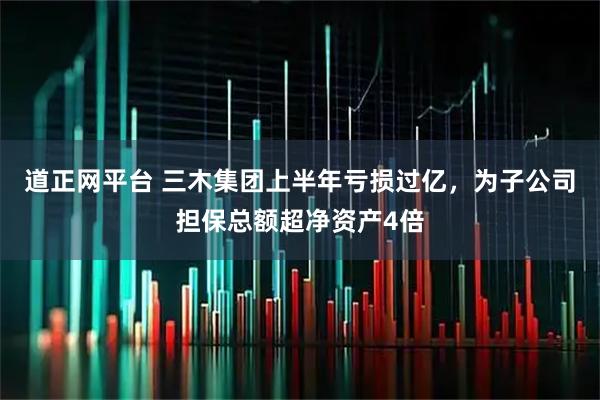 道正网平台 三木集团上半年亏损过亿，为子公司担保总额超净资产4倍